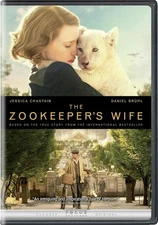 The Zookeeper's Wife DVD Jessica Chastain NEW
