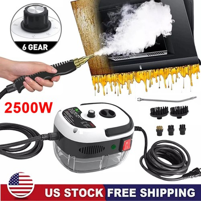 #ad 2500W Handheld Car Detailing Cleaning Machine High Temp Steam Cleaner Household $31.98