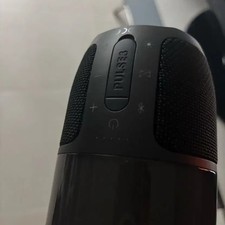 JBL Pulse 3 Black Bluetooth Speaker - Light Up & Portable