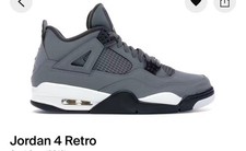 Taglia 9 - Jordan 4 Retro Low Cool Grigio