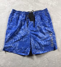 NEW Men's Hurley Cobalt Volley Swim Shorts Trunks 421 Bright Cobalt Size Large