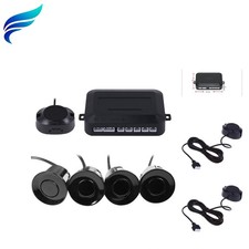 Backup Parking Sensor System with Double CPU - Waterproof  Easy Install 4 Pack