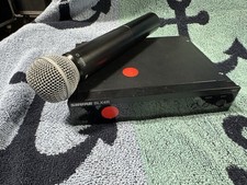 Shure BLX24R/SM58 Wireless Microphone System BLX4R Receiver SM58 Mic H8 Band