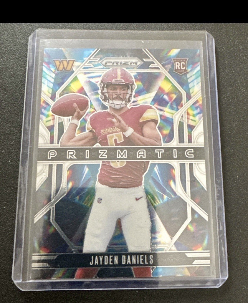 2024 Panini Prizm - Prizmatic Jayden Daniels #3 Silver Prizm (RC)