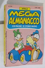 I126956 MEGA ALMANACCO TOPOLINO n. 376 - Disney 1988