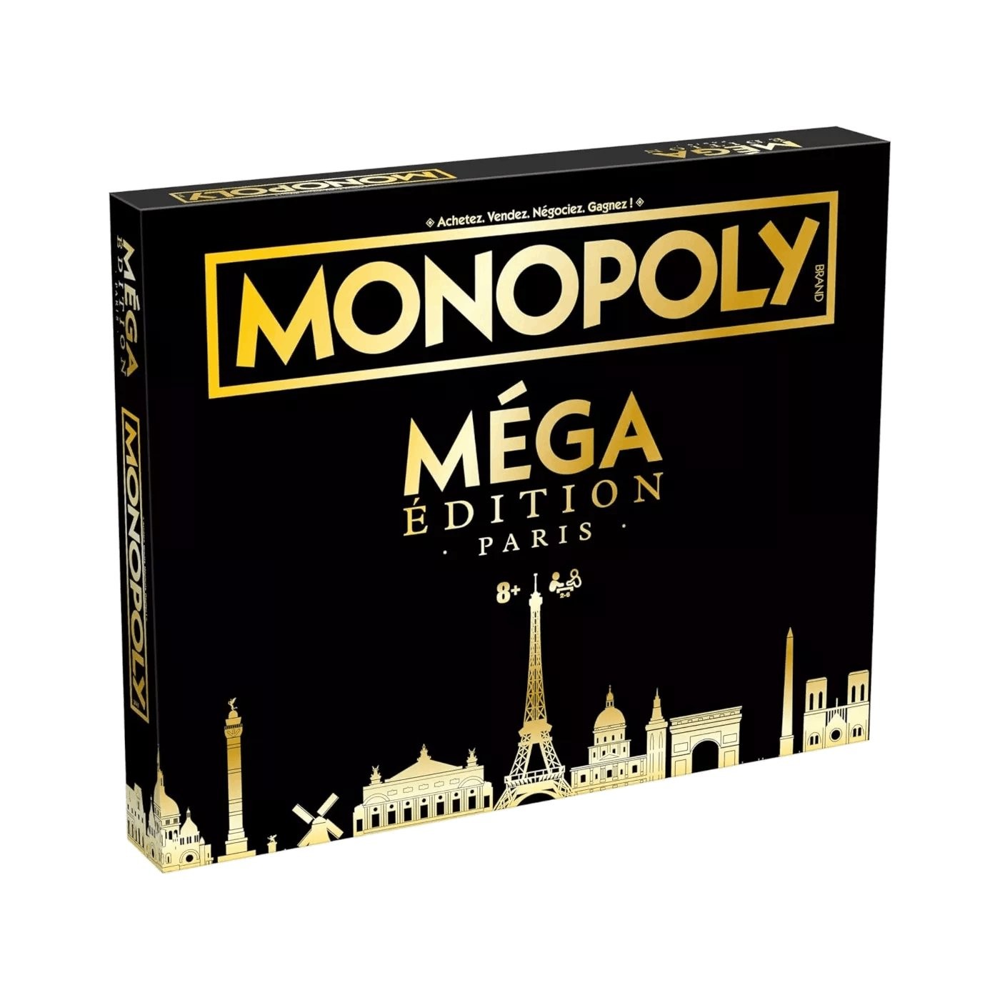 Monopoly Méga Édition Paris jeu de société Hasbro adulte et enfant