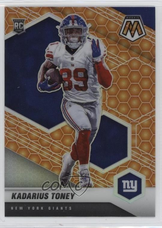 2021 Panini Mosaic Rookies Honeycomb Prizm Kadarius Toney #312 1q1l