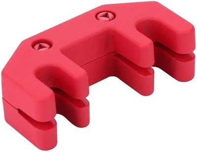 Metal Violin Mute 55x30x17mm Red Heavy Practice Silencer for 1/2-4/4 Violins