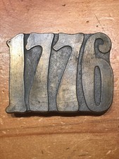 VINTAGE BICENTENNIAL AMERICAN INDEPENDENCE 1776 BELT BUCKLE