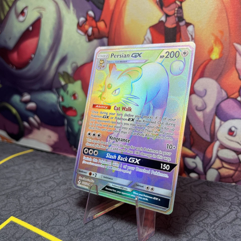 Pokémon Card Persian GX 227/214 Unbroken Bonds M/NM - Image 3 of 4