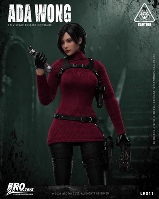 BROTOYS LR011エイダ・ウォンAda Wong 1/12バイオハザード BROTOYS LR011 1/12 Female Spy Ada Wong Resident Evil Action Figure
