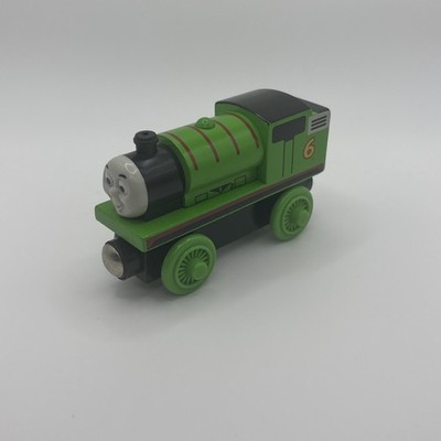 Thomas & Friends Wooden Railway Train Percy Engine VTG 2003 Learning Curve GUC