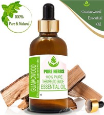 Pure Herbs Guaiacwood 100 pure Bulnesia Sarmeintoi Essential Oil Glass GF317