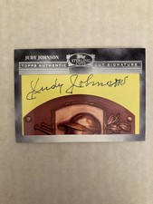 2006 Topps Sterling #CUT-85 JUDY JOHNSON Cut Signature AUTOGRAPH HOF AUTO