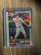 Topps 2026 Series 1 Rookie César Prieto Card #95 St. Louis Cardinals