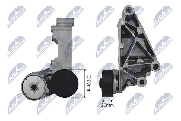 NTY Spannrolle, Keilrippenriemen RNK-FR-033 FüR Ford Saab-image