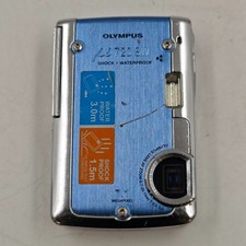 Olympus  720 SW 7.1 MP Digital Camera Blue/Silver - Not Working