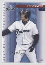 2007 MultiAd Sports Pacific Coast League Top Prospects Jeff Clement #34 0w8