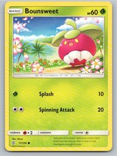 2019 POKEMON BOUNSWEET UNIFIED MINDS 17/236 COMMON NM A49387 FREE S&H