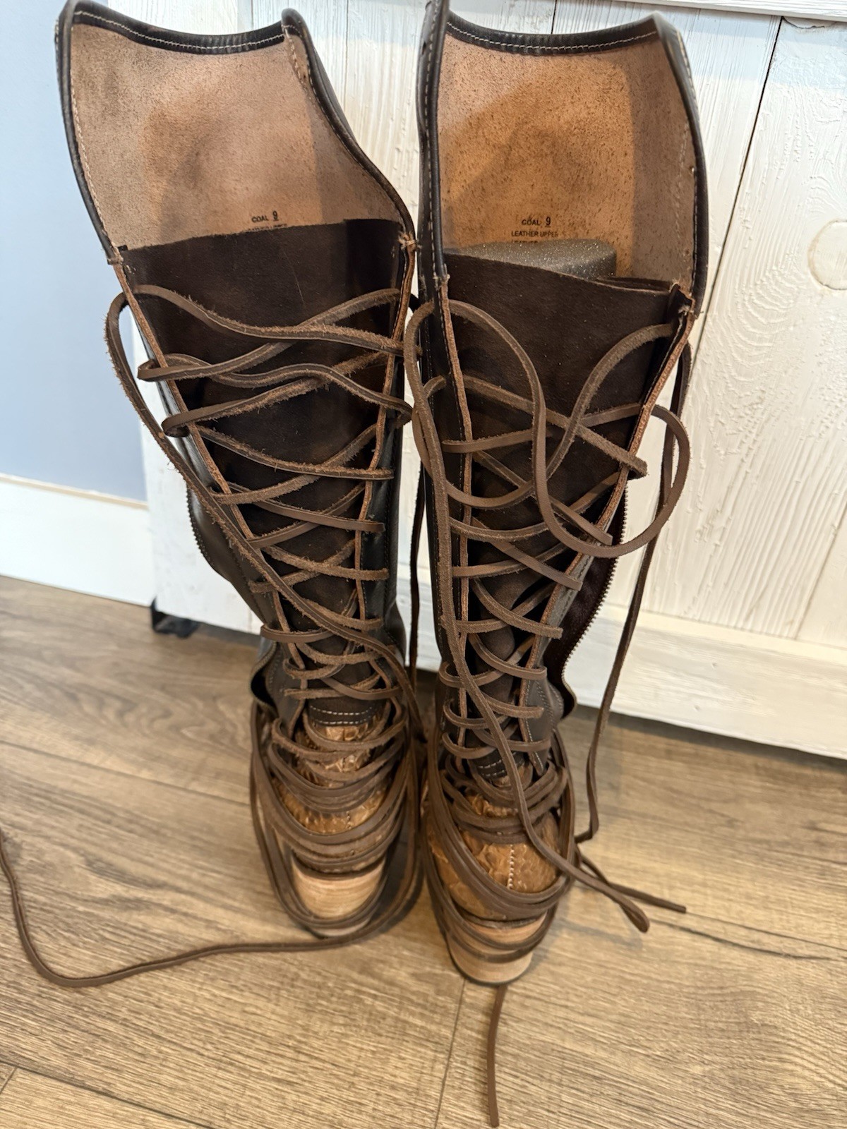 Freebird Beige-Python Multi Coal Boots - image 6