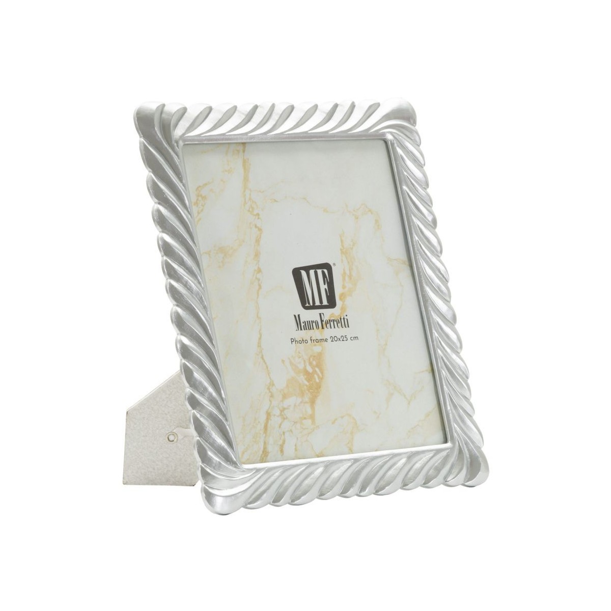 Cadre photo décoratif Carvy argent 20x25cm idéal pour buffet de salon