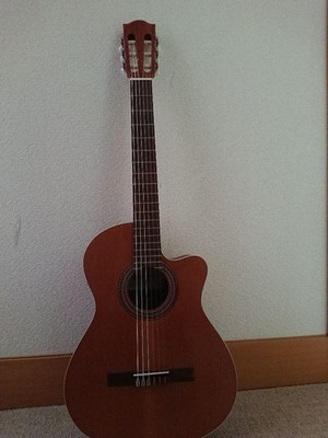 Classical Acoustic Guitar Alhambra Made in Spain Natural with Soft Case