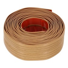 Wall Corner Protectors, Self-Adhesive Edge Guard, Yellow Wood 0.12"x1.6"x11 ft