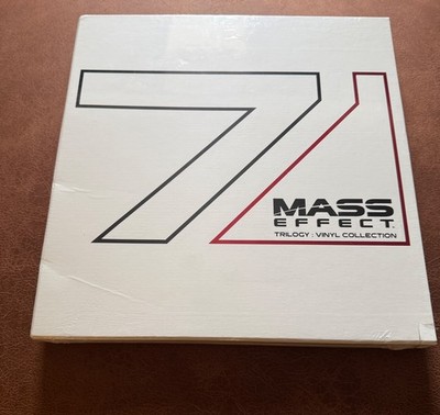 Mass Effect Trilogy Vinyl Collection Boxset Clear Vinyl  4LP New Sealed Free P&P