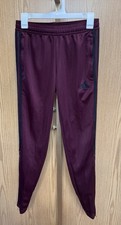 adidas Areoready Women Tiro Athletic Pants, Maroon Size XS