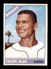1966 Topps #96 Felipe Alou   VGEX X3704660