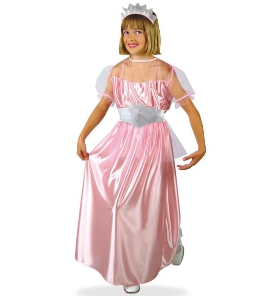 Fasching KostüM Prinzessin Pb 2-Tlg. Mit GüRtel Und Kopfschmuck 104-image