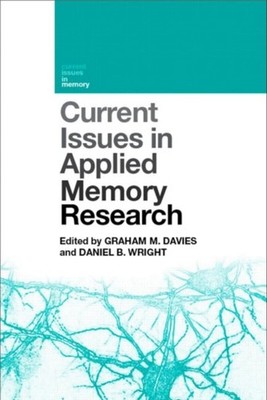 Davies - Current Issues in Applied Memory Research - hardback or cased - X555z
