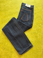 Vintage NOS Orange Tab Levi's 1980s Made in USA Dark Wash Straight Leg 29X34