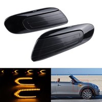 Mini Cooper Dynamic LED Seitenblinker Zusatzleuchte Schwarz F57 F55 F56