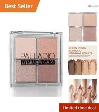 Eyeshadow Quad Palette Botanical Nourishing Matte & Metallic Shades