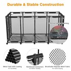 AplusChoice Metal 280 Gallon Rolling Pool Storage Bin Organizer & Mesh Cover Net — photo 6