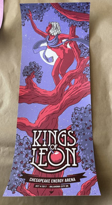 Kings of Leon 9 x 24 Inches AP Print / Artist Print Chesapeake Energy Arena