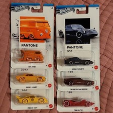 Hot Wheels Silver Series Pantone Limited Edition 1:64 Diecast Car Set