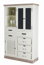 Küchenschrank Anrichte Kreidetafeln Küchenbuffet Landhausstil Schrank Buffet neu