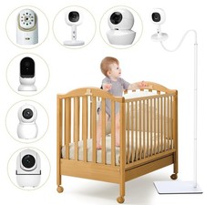Baby Monitor Floor Stand Compatible with HelloBaby, Nanit Pro, Infant White