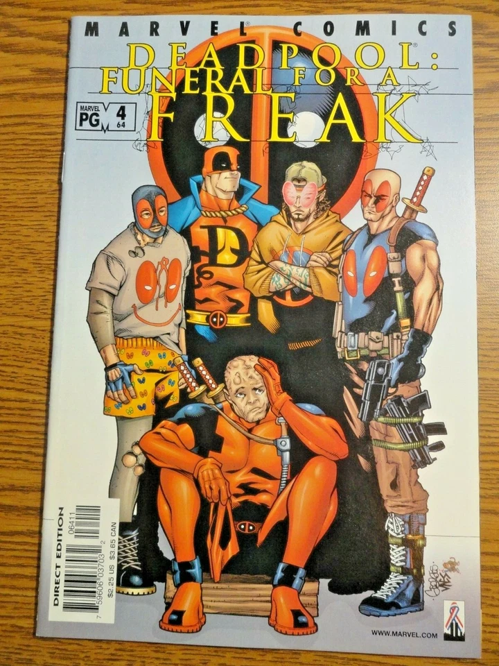Deadpool #64 Begräbnis für A Freak Teil 4 Tieri Jeanty Vf- 1st Aufdruck X-Men - Bild 1 von 1