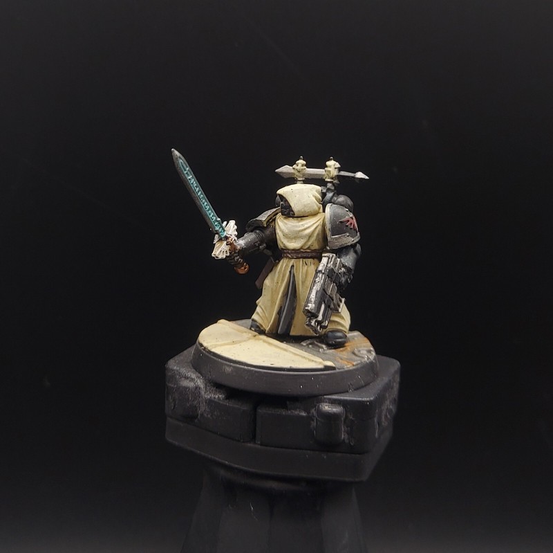 Well Painted Warhammer 40k dark angels character games workshop conversion