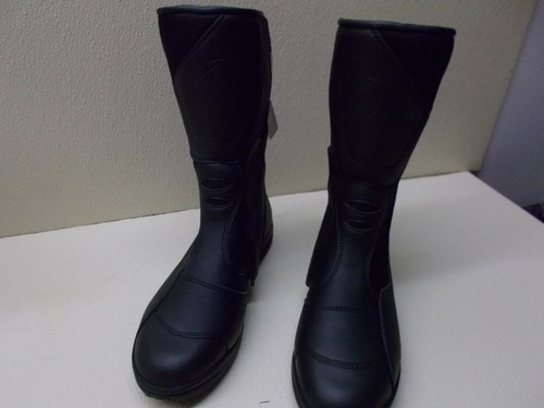 SIDI ON ROAD BOOTS VWAY/NER STIVALI WAY TEPOR SIZE 10 COLOR BLACK NERO - Picture 5 of 10