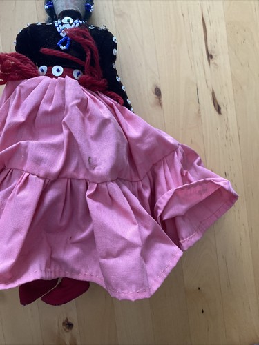 creepy handmade cloth (voodoo?) doll Possible Real Hair? - Picture 4 of 12