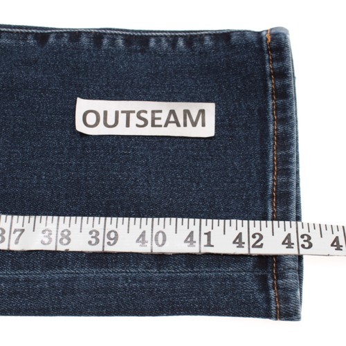 PT Torino Jeans Größe 30 US einfarbig blau Baumwollmischung Denim neu mit Etikett - Bild 19 von 20