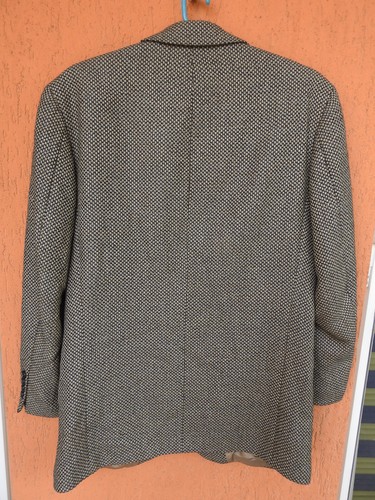 Vintage HUGO BOSS Einstein Blazer Sport Coat Jacket Wool Textured EU48, US38 - Picture 12 of 13
