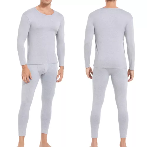 Herren Thermo Long Johns Warme Unterwäsche Top + Hose 2-teiliges Set Basisschicht - Bild 21 von 32