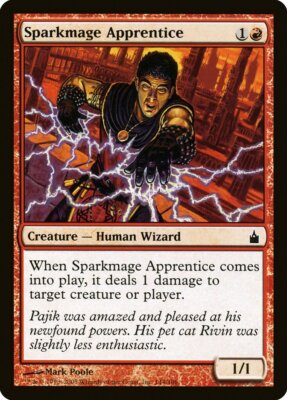 4x Sparkmage Apprentice - LP - Ravnica Block - SPARROW MAGIC