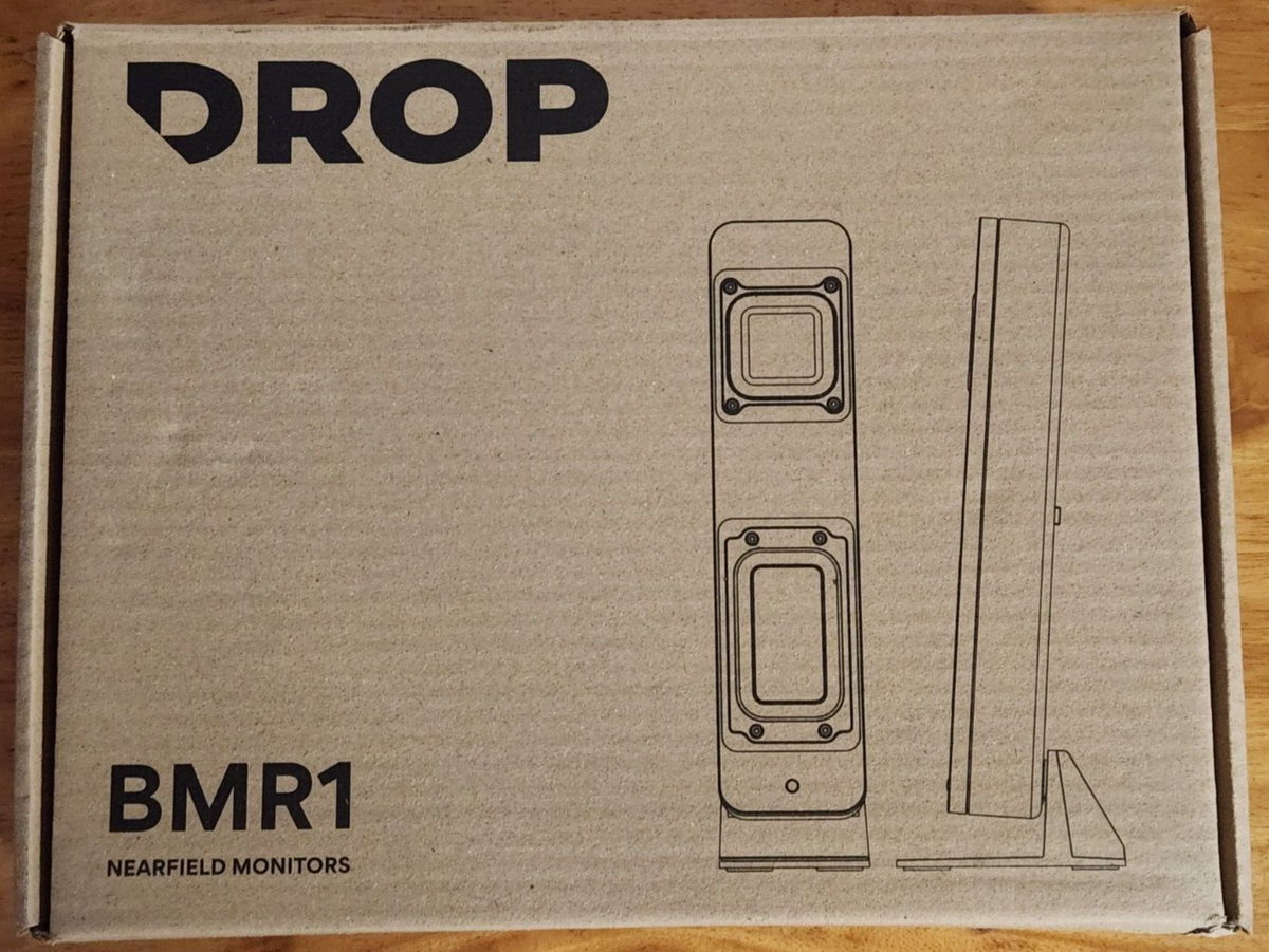 DROP BMR1 NEARFIELD MONITORS with Tectonic Audio Labs Drivers