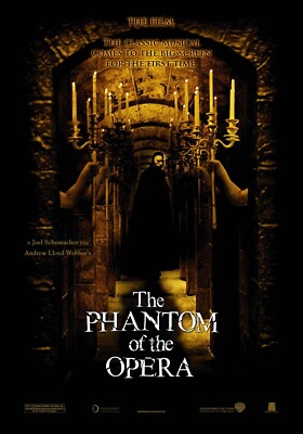 Das Phantom der Oper (2004)_4 Poster Leinwand Film Film Druck A0 A1 A2 A3 A4